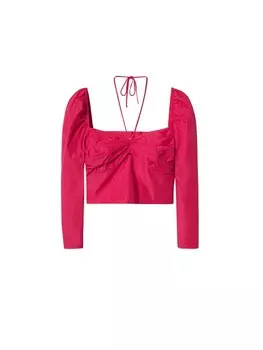 Блузка MANGO Tafi, розовый