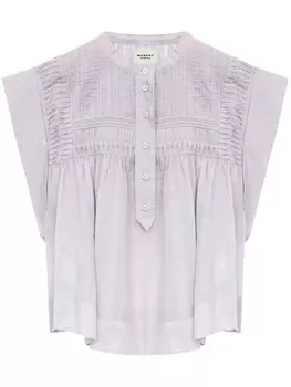 Блузка MARANT TOILE Leaza, фиолетовый