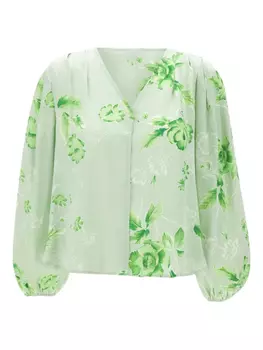 Блузка Marella Acciaio, зеленый