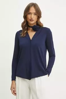 Блузка Marella, темно-синий
