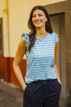 Блузка Марибель Tog 24, синий