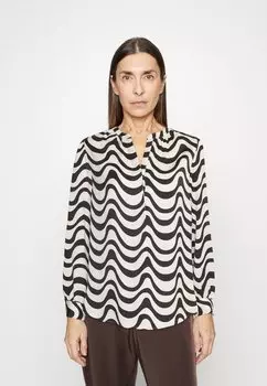 Блузка Marks & Spencer, айвори/мультиколор