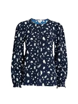 Блузка Marks & Spencer Blouse, темно-синий