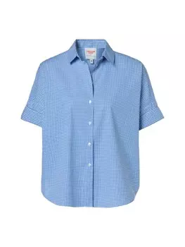 Блузка Mart Visser, цвет caroline tensen leeds karierte bluse wei/marine