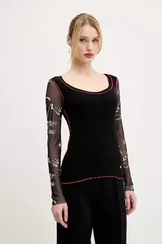 Блузка Martina Desigual, черный