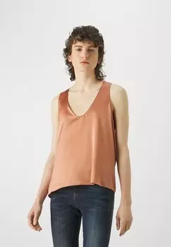 Блузка MARZEMINO Pinko, коричневый