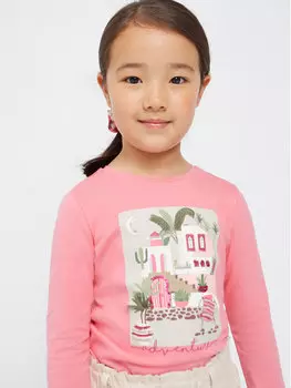 Блузка Mayoral, розовый