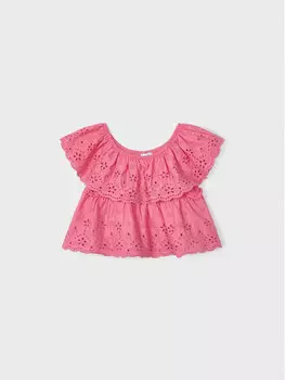 Блузка Mayoral, розовый