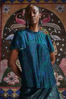 Блузка Medicine, бирюзовый