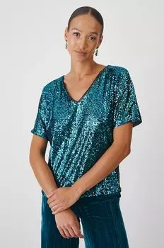 Блузка Medicine, бирюзовый