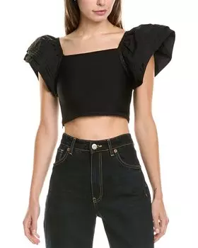 Блузка МЕЙВЕН MEIVEN, черный