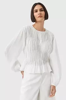 Блузка MELANI Allsaints, белый