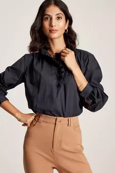 Блузка Мелани с рюшами Joules, синий