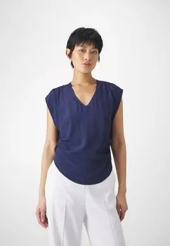 Блузка MELPOMENE MAGLIA Pinko, синий