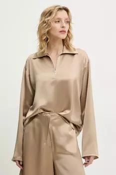 Блузка MENCIA Nanushka, бежевый