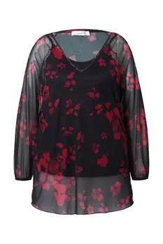 Блузка MIAMODA Blouse, черный