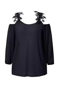 Блузка MIAMODA Blouse, черный