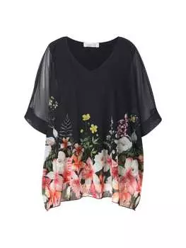 Блузка MIAMODA, черный