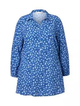 Блузка MIAMODA, цвет dunkles himmelblau