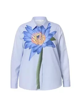 Блузка MIAMODA, цвет himmelblau