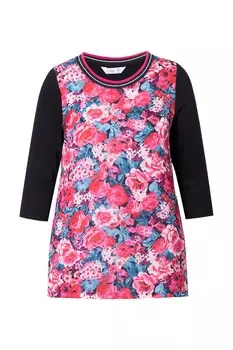 Блузка MIAMODA, разноцветный