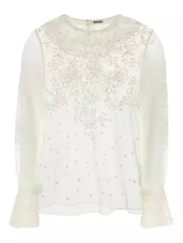 Блузка Миддлмист BODE, белый