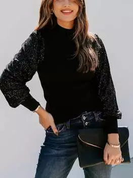 Блузка Milan Kiss, черный