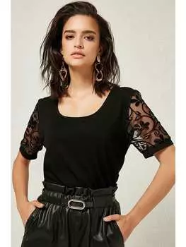 Блузка Milan Kiss, черный