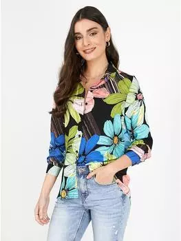 Блузка Milan Kiss, цвет schwarz/bunt