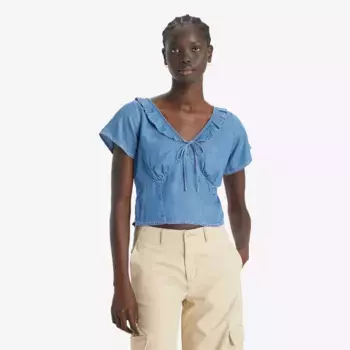 Блузка Милен Levi's, цвет Vacation Mode 2 - Medium Wash