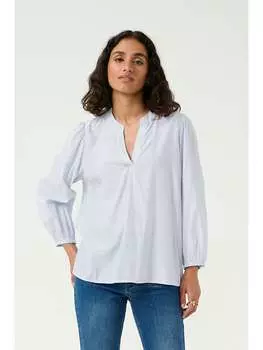 Блузка Milena Kaffe, цвет hellblau/wei