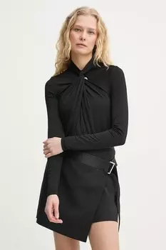 Блузка MINA Allsaints, черный