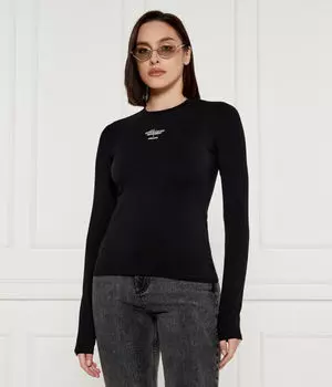 Блузка мисага ребо Slim fit Misaga, черный