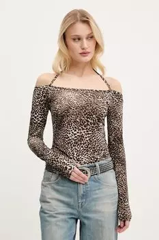 Блузка Miss Sixty, бежевый