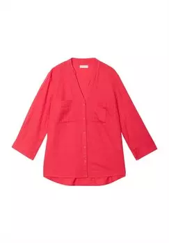 Блузка Mit 3/4-rmeln Cache Cache, фуксия