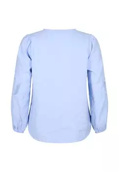 Блузка Mit Gestickten Details Zizzi, спокойствие