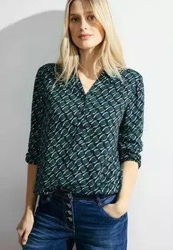 Блузка Mit Print Cecil, синий
