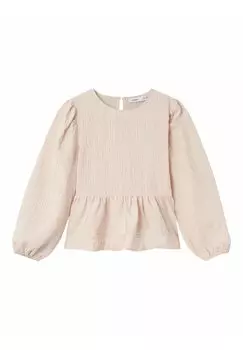Блузка MIT REGULAR FIT Name it, цвет sepia rose