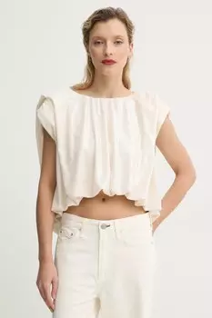 Блузка MMC STUDIO, бежевый