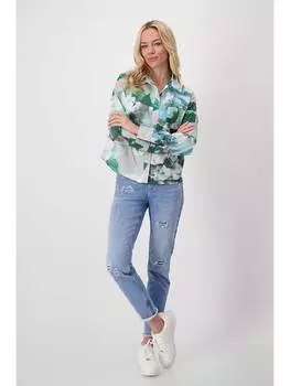 Блузка monari, цвет grau/grn