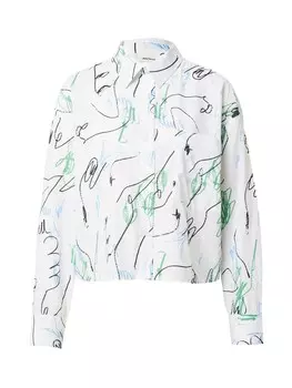 Блузка Monki, белый
