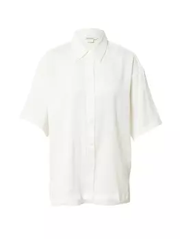 Блузка Monki, натуральный белый