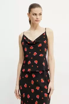 Блузка MONROE Bardot, черный