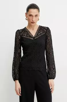 Блузка Morgan, черный