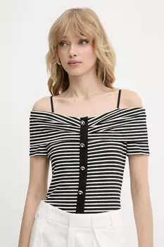 Блузка Morgan, черный