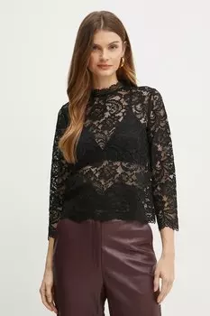 Блузка Morgan, черный
