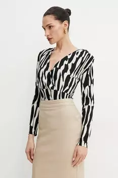 Блузка Morgan, черный