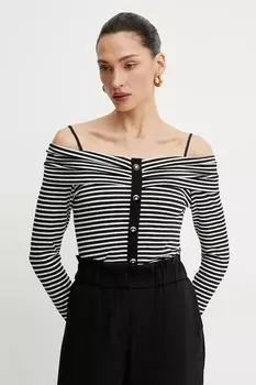 Блузка Morgan, черный