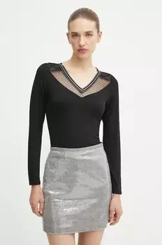 Блузка Morgan, черный