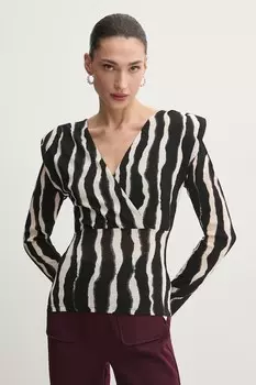 Блузка Morgan, черный